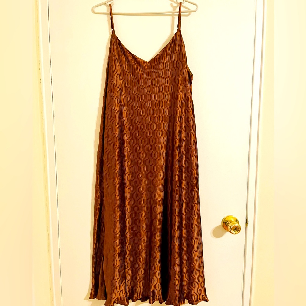 Shimmery Bronze Dress